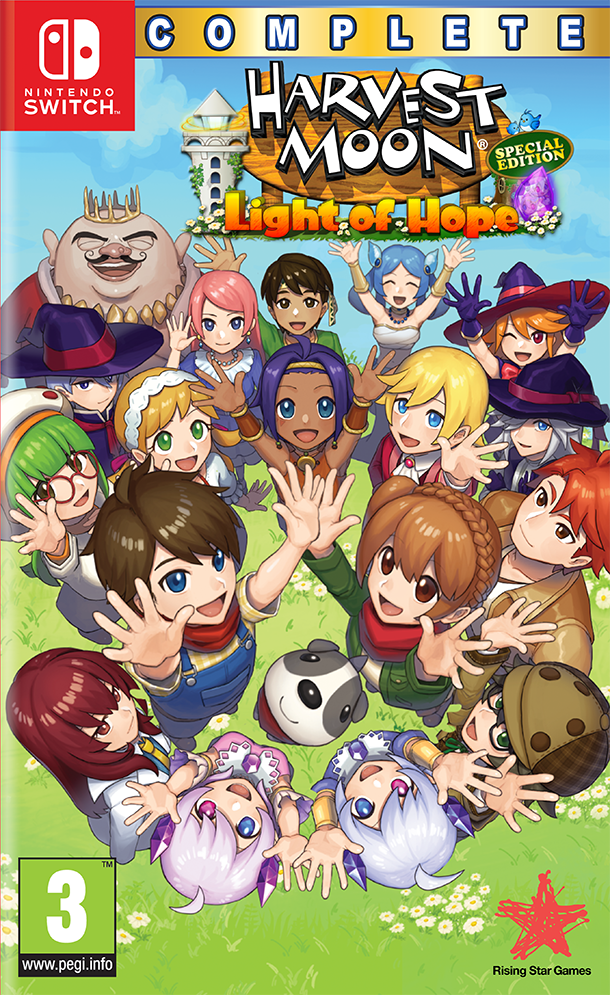 Complete se. Harvest Moon. Harvest Moon: Light of hope. Harvest Moon: Light of hope Special Edition. Switch Harvest Moon.